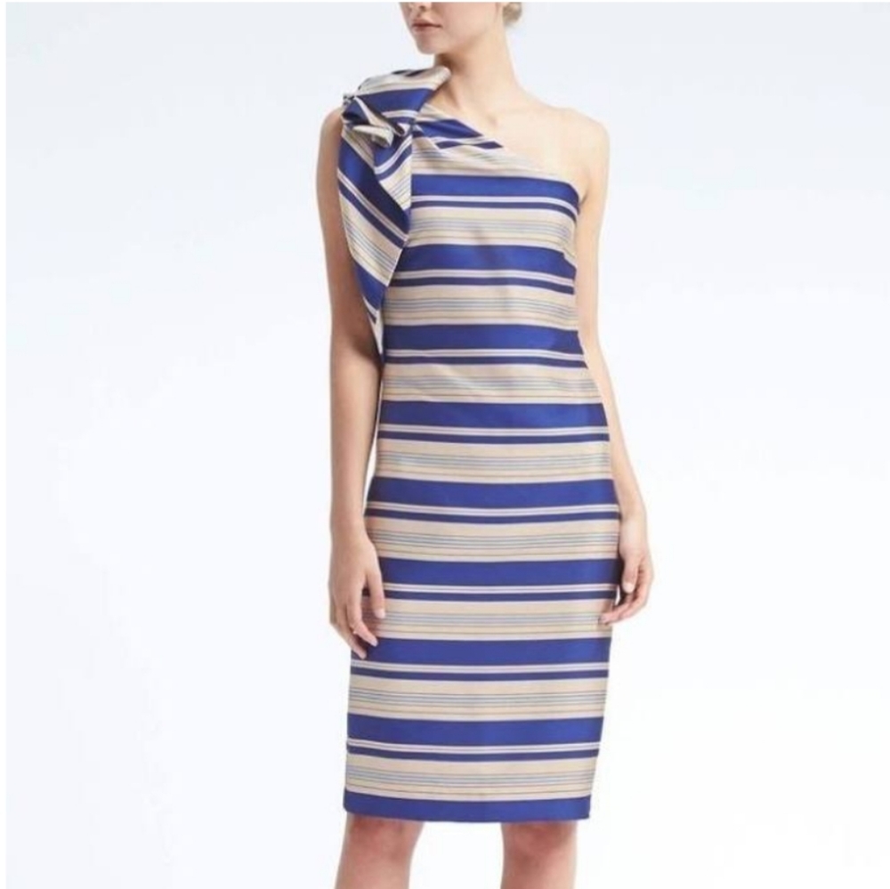 NWT One shoulder cocktail dress.